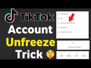 Unfreeze TikTok